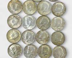 Silver Kennedy Half Dollars