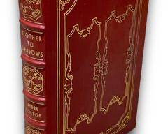 SIGNED FIRST EDITION COPY Brothers To Shadows By Andre Norton - Easton Press Publishing