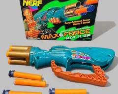 Vintage 1994 Nerf Kenner Max Force Rattler