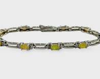 Sterling Opal Bracelet