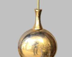 Fantastic Tall MCM Mid Century Modern Metal Floor Lamp - Has Dent