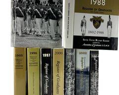 West Point Military Academy New York Register of Graduates and Former Cadets Yearbooks Including 95-97, 2000-2002/2004, 1988 and 2008