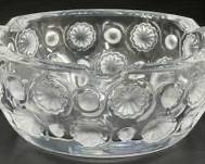 Fine LALIQUE Tokyo Art Deco French Art Glass Crystal Ashtray