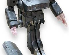 Vintage Super Electric Gun Astro Magnum 4 Changeable Transforming Robot Action Figure