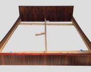 W&B Mobler by Axelsens MobelFabrik Danish Mid Century Modern MCM Rosewood Platform Bed Frame