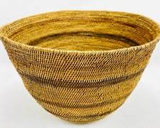 Vintage Native American Hand Woven Basket