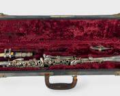 Benal Hebron Knecht Silverplated Clarinet W/ Carrying Case