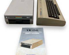 Commodore Single Drive Floppy Disk Model: VIC-1541 And A Commodore Keyboard Model: 64
