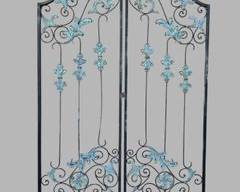 Tall Vintage Ironwork Decorative indoor outdoor Screen