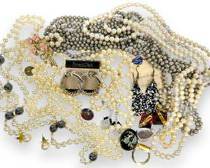 Vintage Faux Pearl Costume Jewelry Necklaces, Earrings, & Brooches Lot