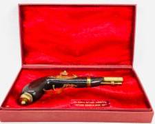 Vintage Polish Commemorative Ceremonial Pistol From The Chief Of Logistics Of The General Staff Of The Polish Army W/ Case