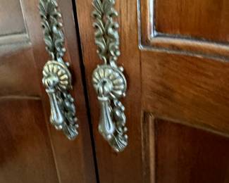 Solid Wood Wardrobe | Armoire with 3 Drawers