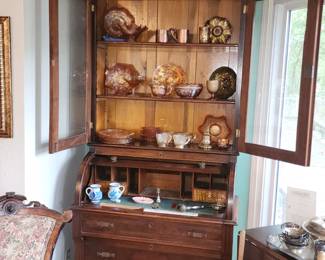 Secretary with bookcase