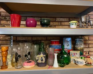 VASES & METAL CANS