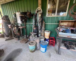 A FEW ITEMS IN PIC MAY NOT BE FOR SALE.  THESE PICS WILL BE UPDATED SOON! PLEASE CHECK BACK! NO PRESALES ON SHED/SHOP ITEMS!