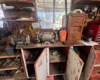 A FEW ITEMS IN PIC MAY NOT BE FOR SALE.  THESE PICS WILL BE UPDATED SOON! PLEASE CHECK BACK! NO PRESALES ON SHED/SHOP ITEMS!