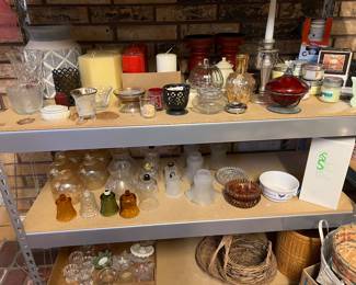 CANDLES AND CANDLE HOLDERS