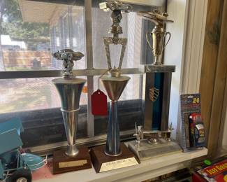 COLLECTION OF CARS AND SPORTS MEMORBILIA 