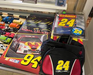 COLLECTION OF CARS AND SPORTS MEMORBILIA 