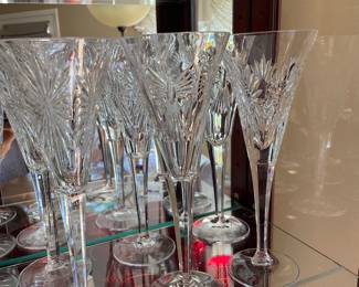 Waterford champagne flutes