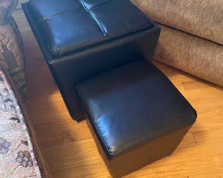 Storage cube and foot stool