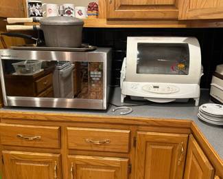 Sharp Microwave, Big George Foreman Rotisserie Oven