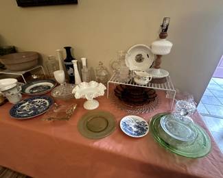 Milk Glass, Uranium Glass- *Glows*