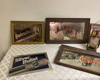 Vintage Coors Light, Vintage Jack Daniels Old Number 7