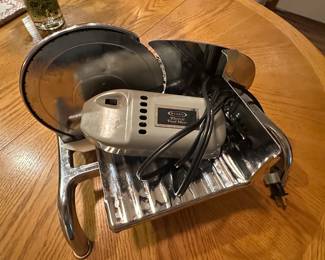 Rival Food Slicer with various attachment blades