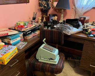 assorted games and puzzles