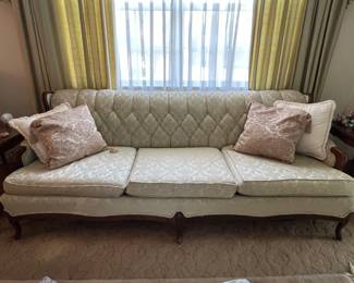 victorian style mid century sofa