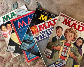 assorted mad magazines