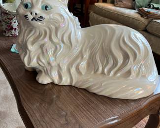 ceramic cat figurine