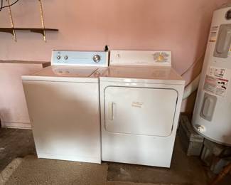 washer and dryer