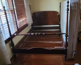 Mahogany bed 