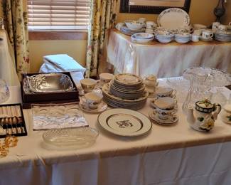 Miscellaneous glassware and china