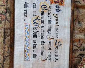 Small  Serenity prayer