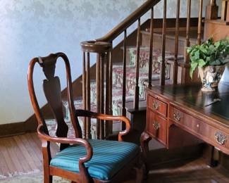 Mahogany desk chair