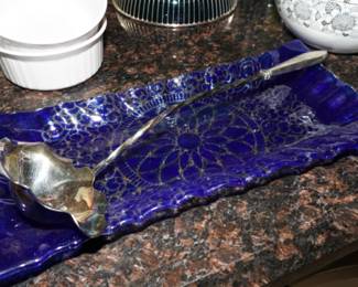 Art glass tray