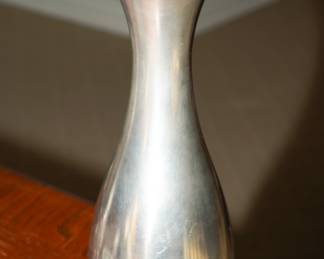 Pewter vase