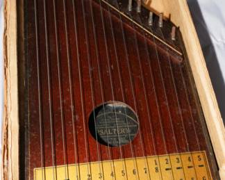 Vintage Psaltery Satis N. Coleman string instrument-zither