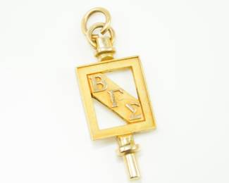Beta Epsilon Sigma sorority pin