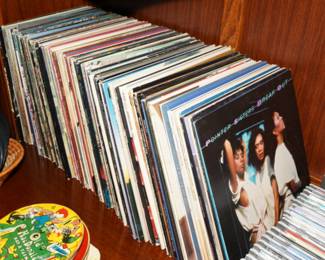 The vinyl's are primarily rock & roll....just sayin!