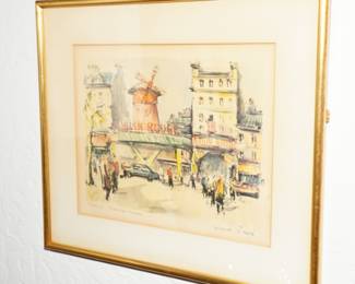 Moulin Rouge by Marius Girard