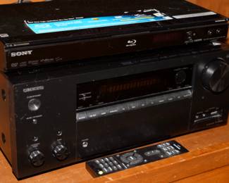 Sony & Onkyo stereo equipment
