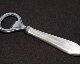 Sterling bottle opener