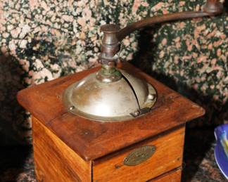 Peugeot antique coffee grinder