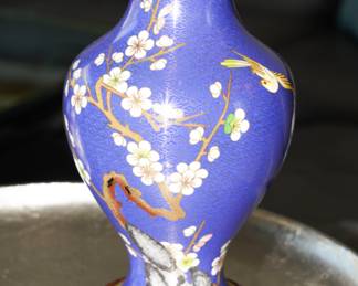Cloisonne vase