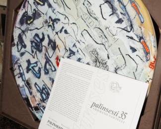 Palinsesti 35 decorative platter