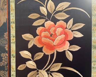 Antique Embroidery from Hong Kong with COA